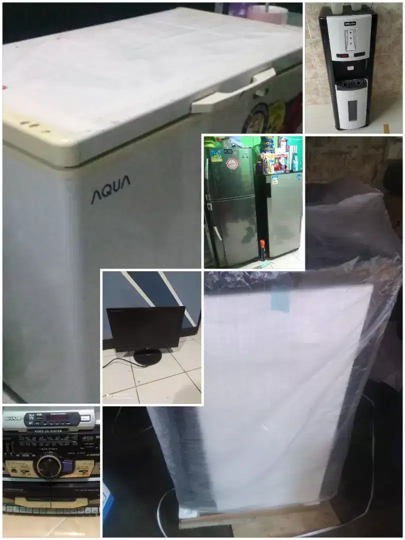 Siap beli terus Barang bekas kulkas, freezer lain  sebagainya