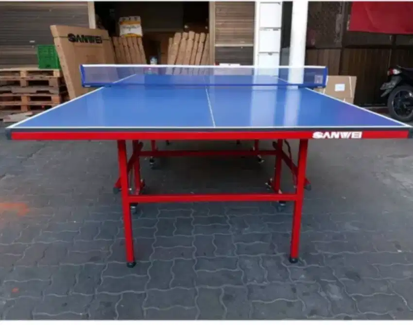 Tenis Meja Pingpong Sanwei TA - 06 Rouge Impor Original