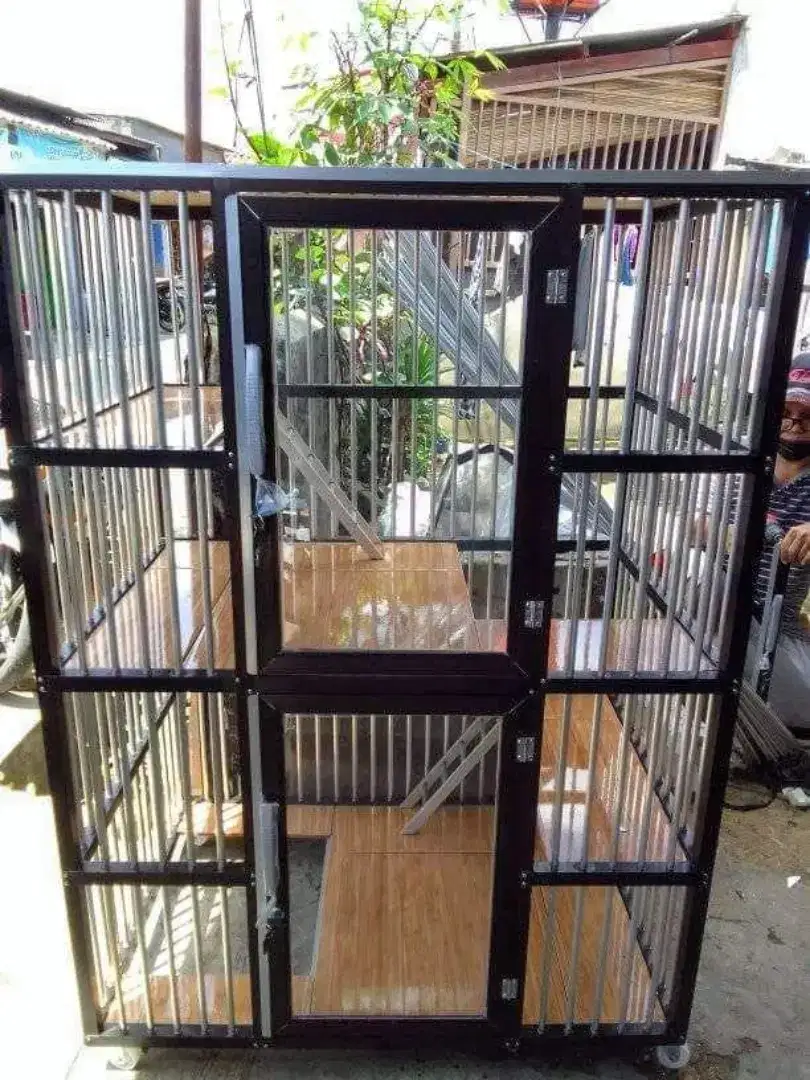 Kandang kucing aluminium 2