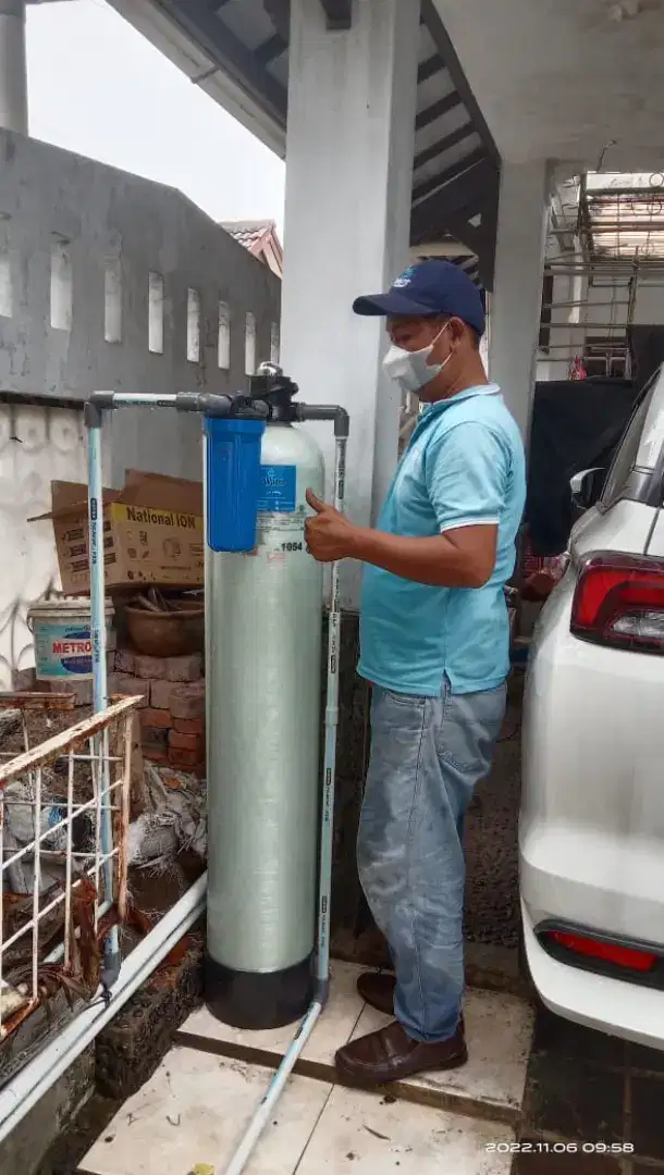 Alat filter saringan air pompa sumur bor tanah/PDAM PAM kotor keruh