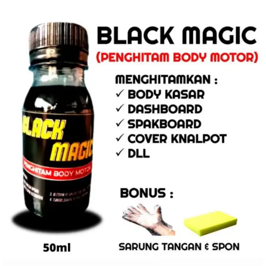 BLACK MAGIC PENGHITAM DASBOARD BODY MOTOR/MOTOR