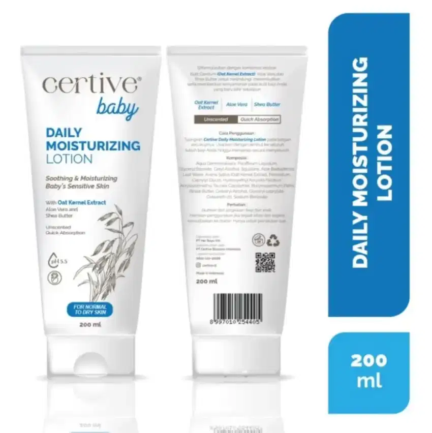 Certive Baby Daily Moisturizing Lotion 200ml