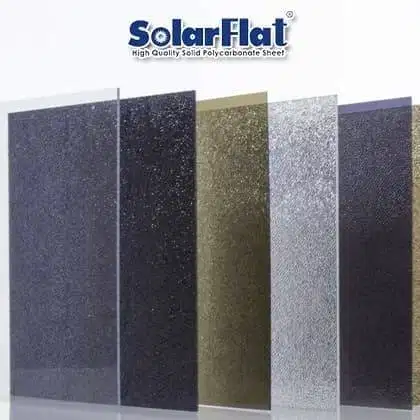 POLYCARBONATE SOLARFLAT 3MM