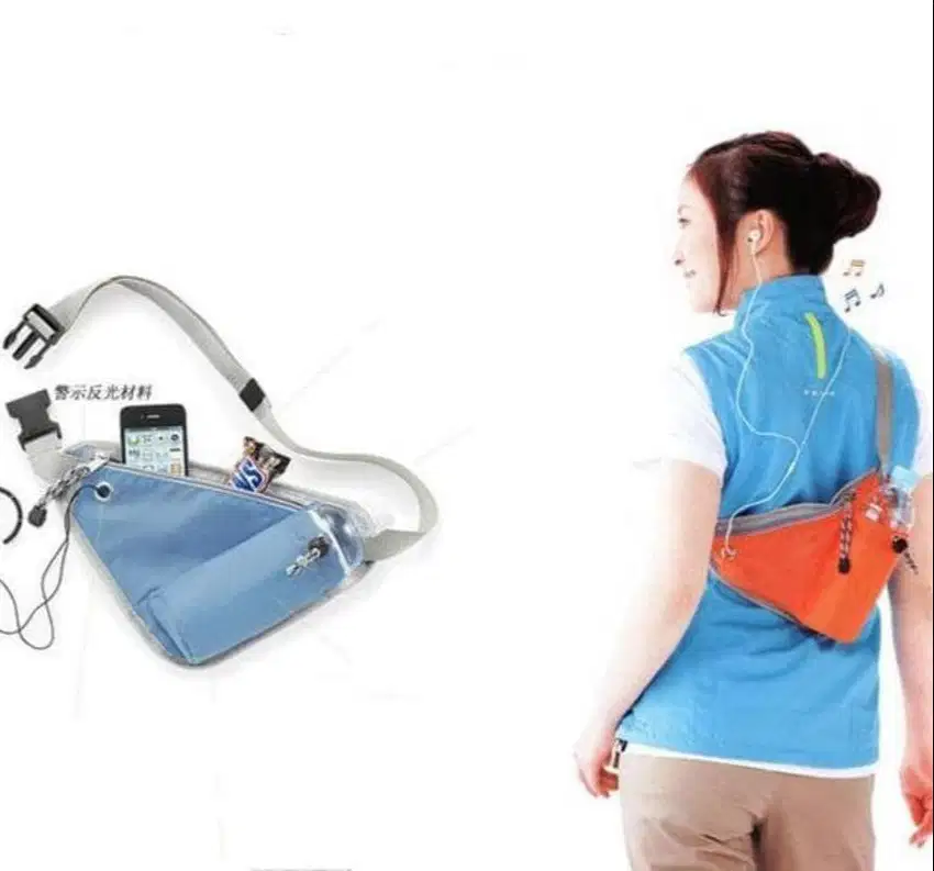 Tas Travel Nilon Segitiga Multifungsi