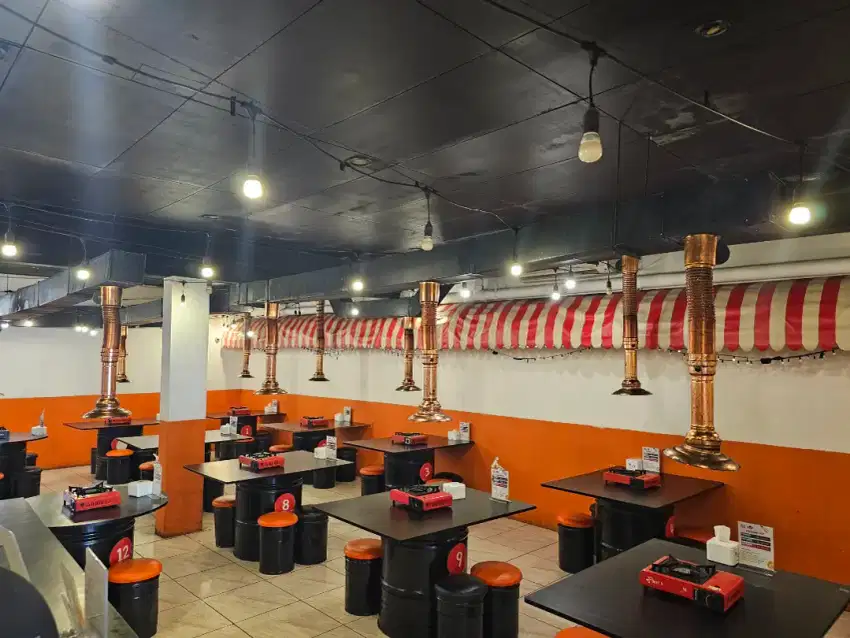 Mesin van vanco 5000 cfm ducting restoran korean bbq