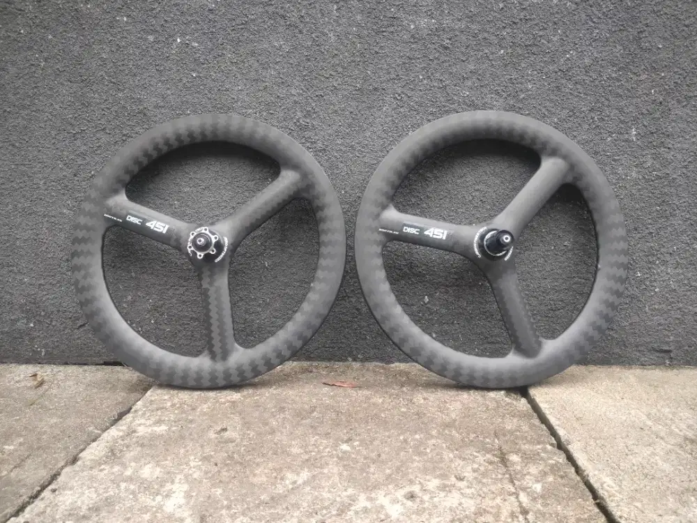 Wheelset NAUTILUS Trispoke 20 451 disc brake 22 inch