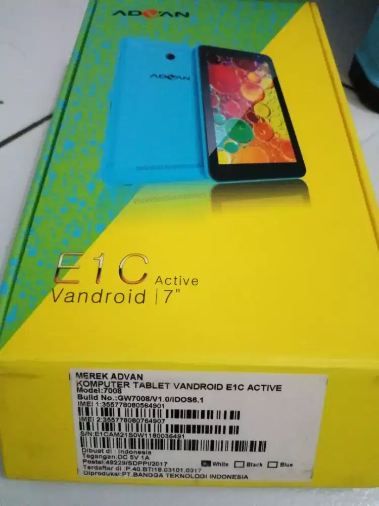 Advan E1C Active 100% Baru