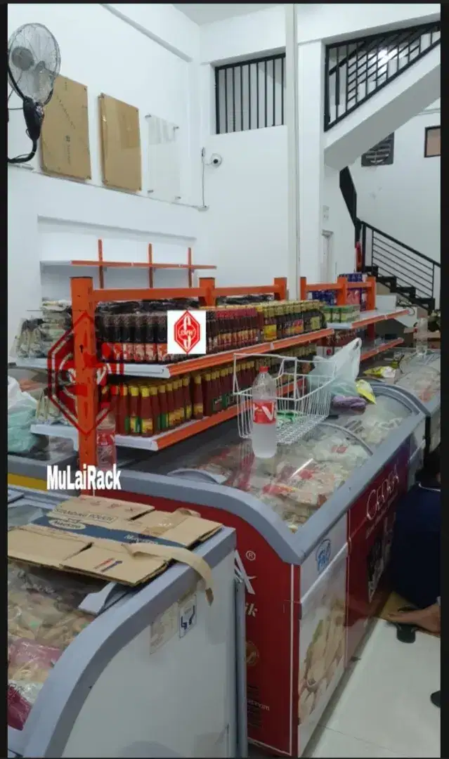 Rak Double Freezer T.150x L.(2x30)x P.90cm