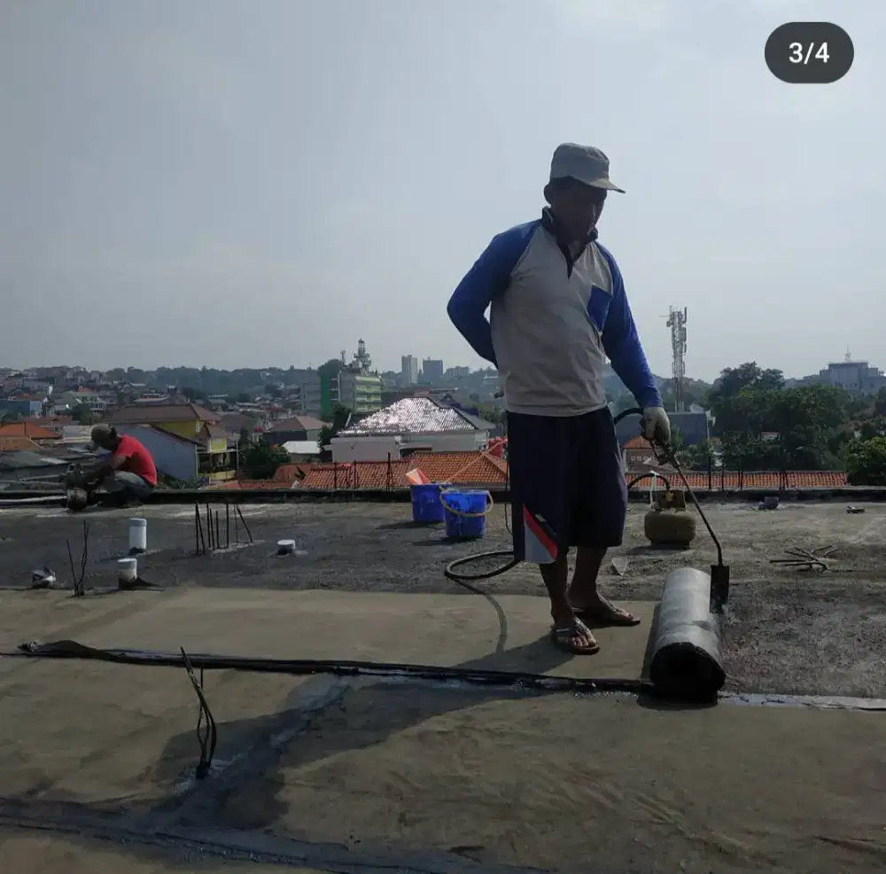 Waterproofing membran bakar