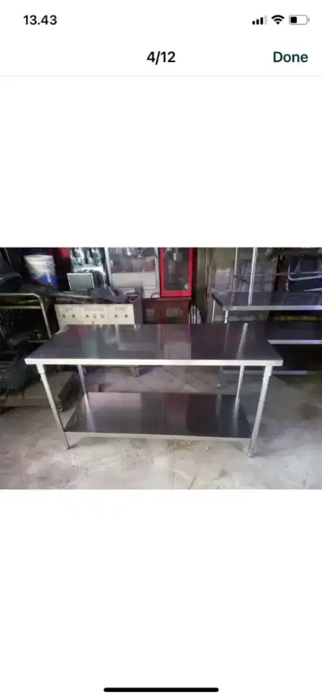 Jual meja stainless untuk keperluan dapur restoran