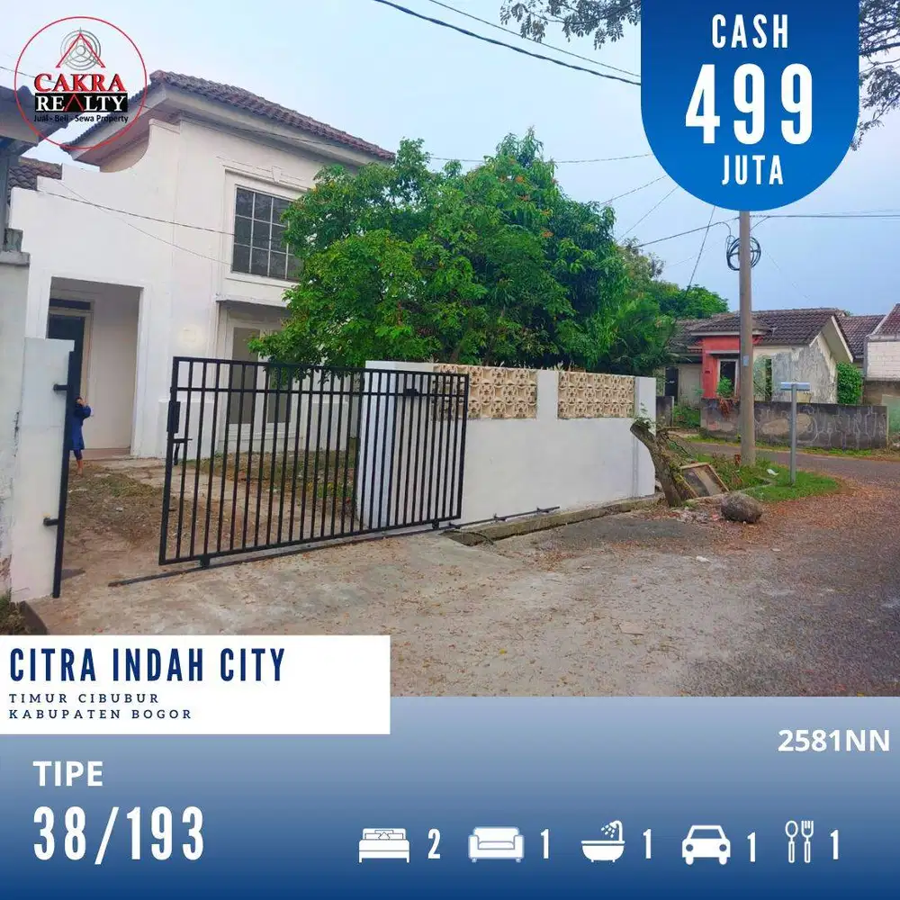 Rumah Murah Tanah Luas Di Citra Indah City Dijual Rumah Apartemen