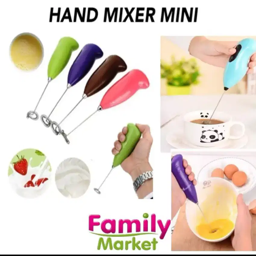 HAND MIXER MINI PORTABLE / PENGOCOK TELUR / MIXER MINI