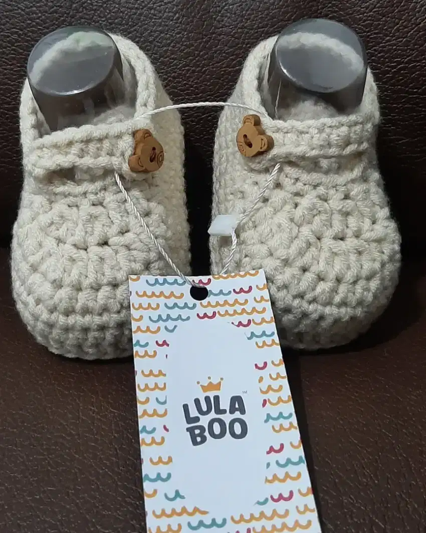 Knitted Baby Shoes Lulaboo