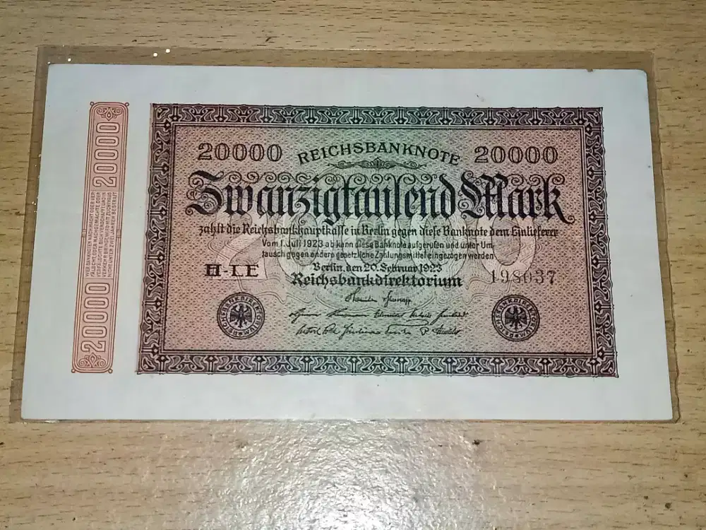 Uang Kuno Jerman 1923