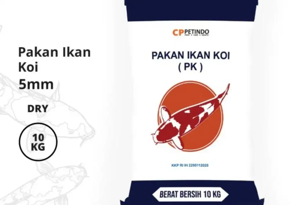 CP PK 5 pk5 pakan pelet ikan koi no hiro hokky hikari supersave 10kg