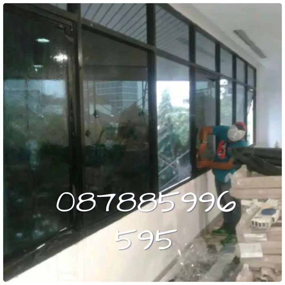 Sanblas cutting, polos, warna, motif & kaca film