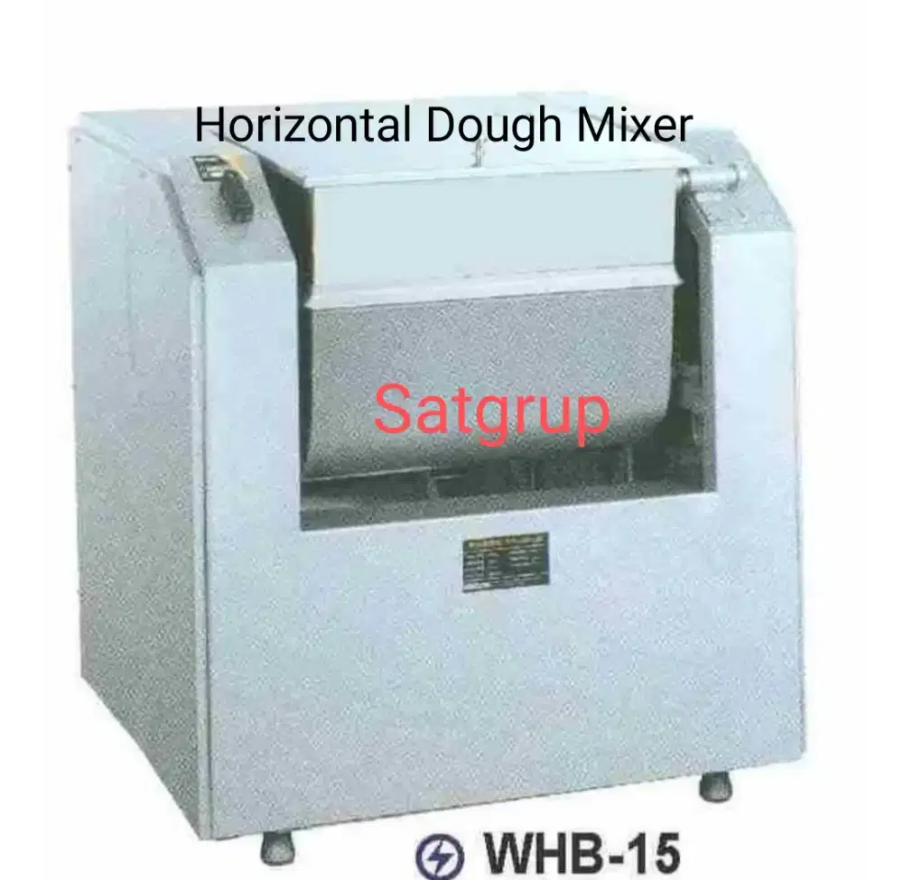 Horizontal Dough Mixer WHB-15 mesin pengaduk adonan roti,mie dll getra