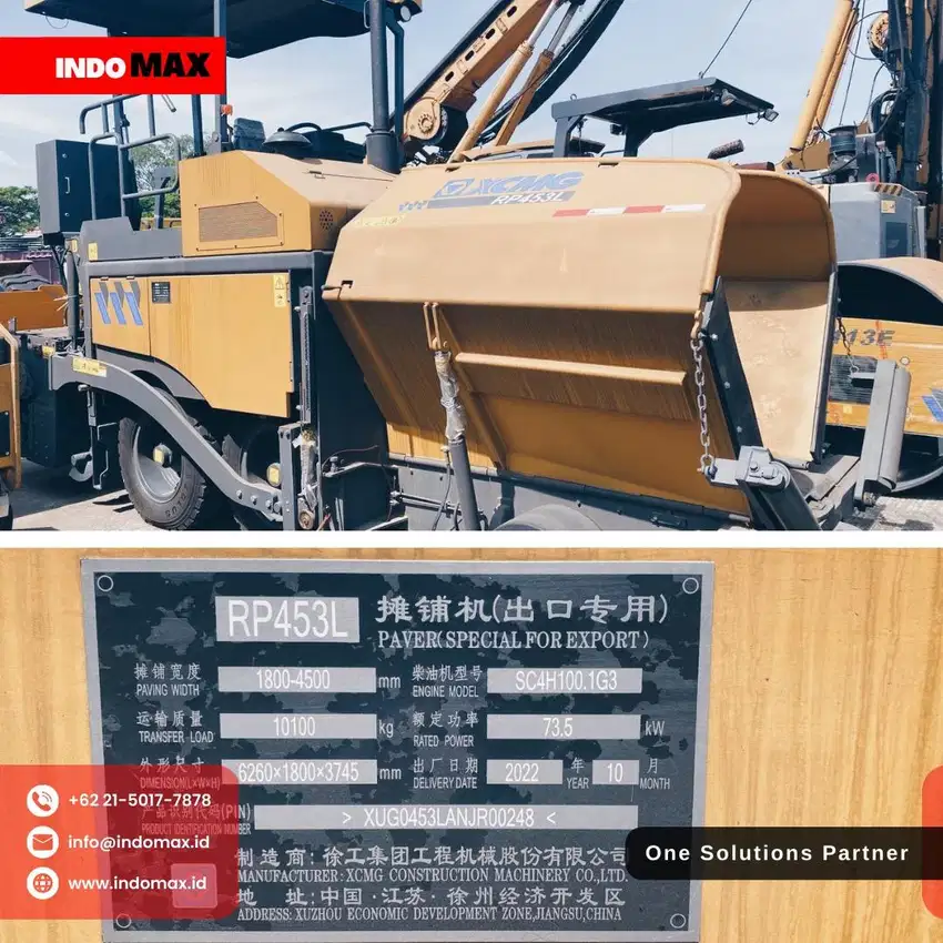 Asphalt Paver (Asphalt Finisher) // Mesin Aspal