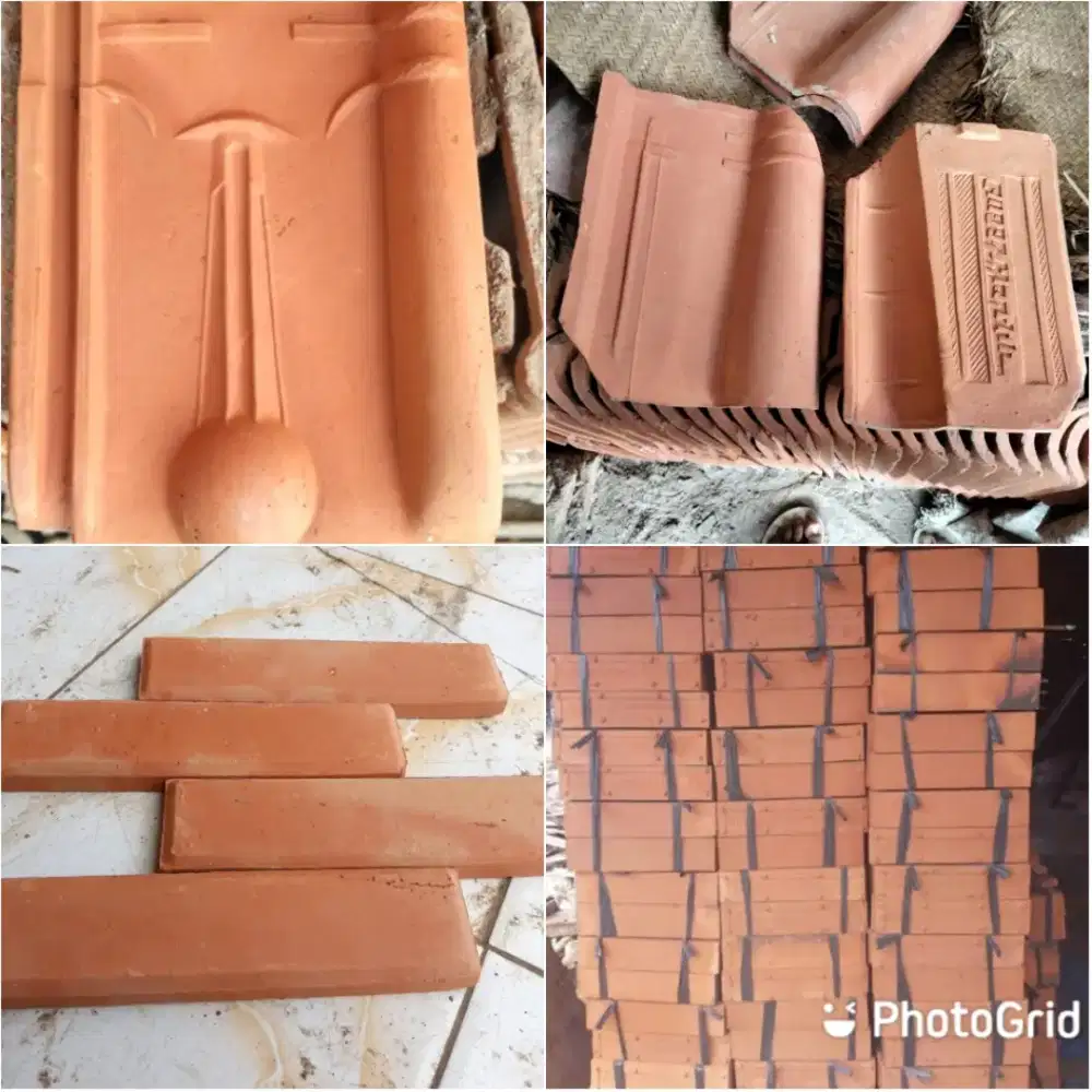 Bata tempel dan genteng Kudus ready stok