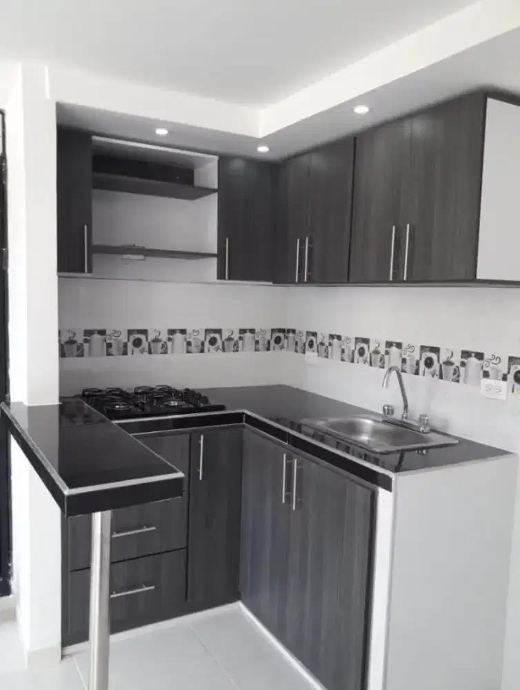Kitchen set , Backdrop tv , Tempat tidur , Lemari
