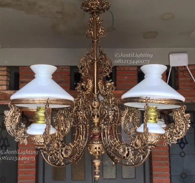 Lampu gantung jawa cabang 4
