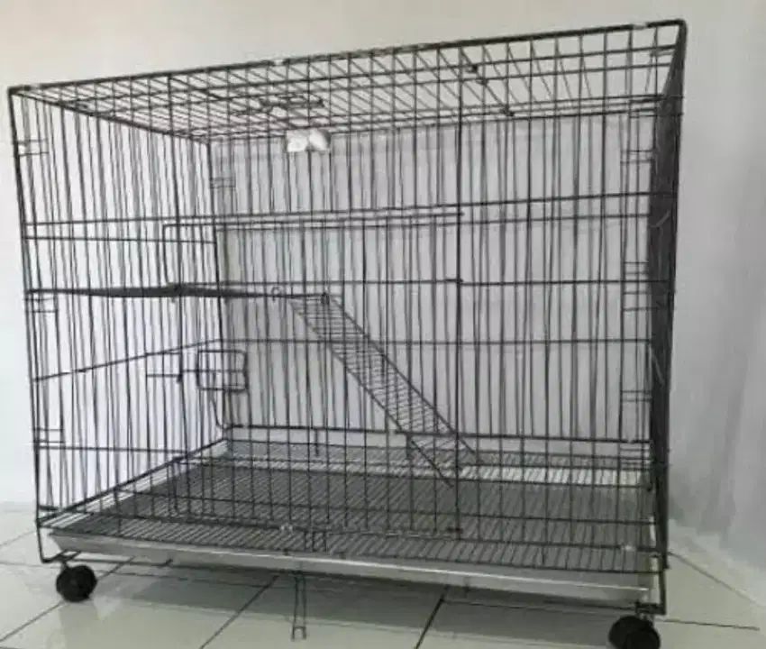 Kandang kucing dogy dll 90cm 1 tingkat Baru stock