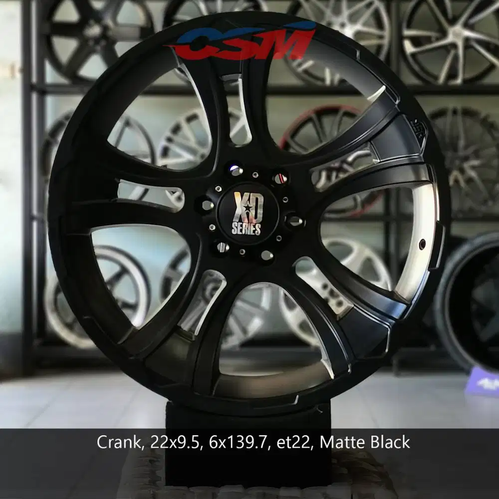 SALE!!! Velg Crank R22 for Fortuner, Hilux, LC, LC80, LC300, Pajero