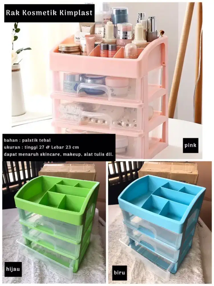 Ready rak kosmetik atau aksesoris bjm bsa cod