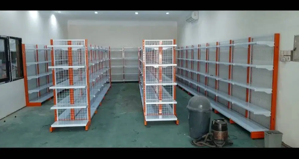 RAK GONDOLA EKONOMIS DOUBLE STARTER