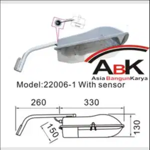 Lampu jalan LED 12 WATT IWATA