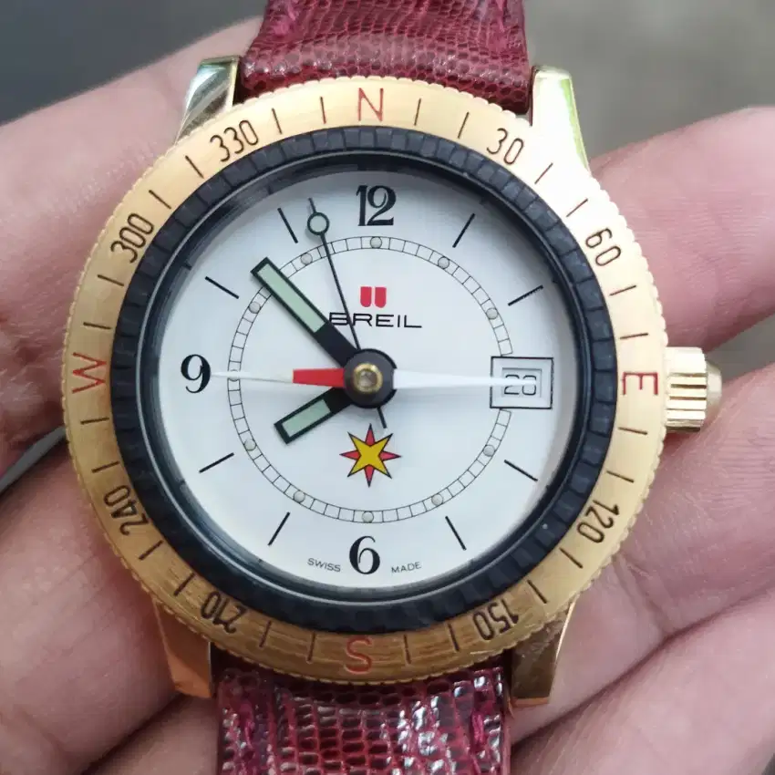Jam Tangan Breil Automatic Swiss Made Eta 2824-2 Movement