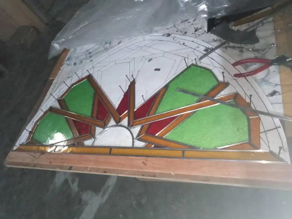 Kaca patri stained glass Indonesia