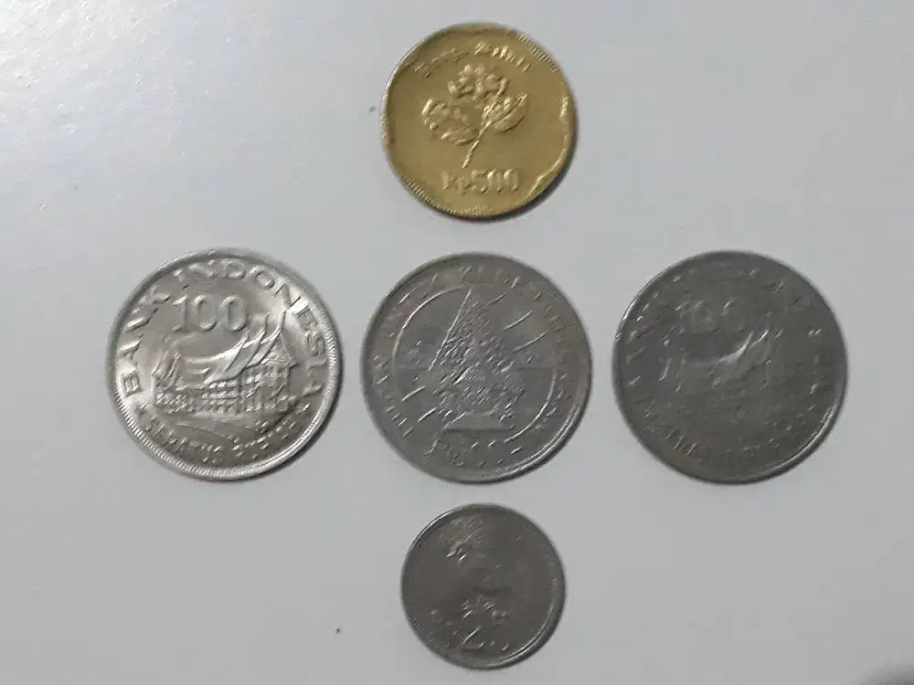 Uang Lama 25 ,100 ,500 ,1000 ,5000