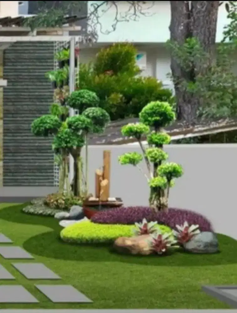 Taman minimalis medan