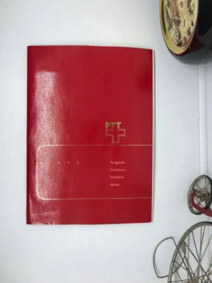 Catalog perangko Helvetia 1992