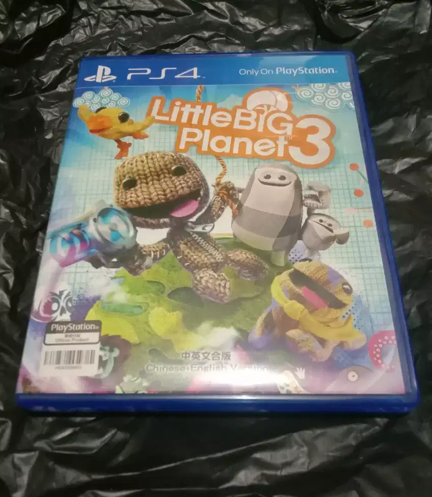 Kaset PS 4 ori mulus, Little big planet 3.