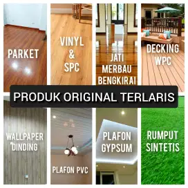 Juaranya lantai kayu Vinyl Parket SPC wallpanel decking wpc plafon pvc