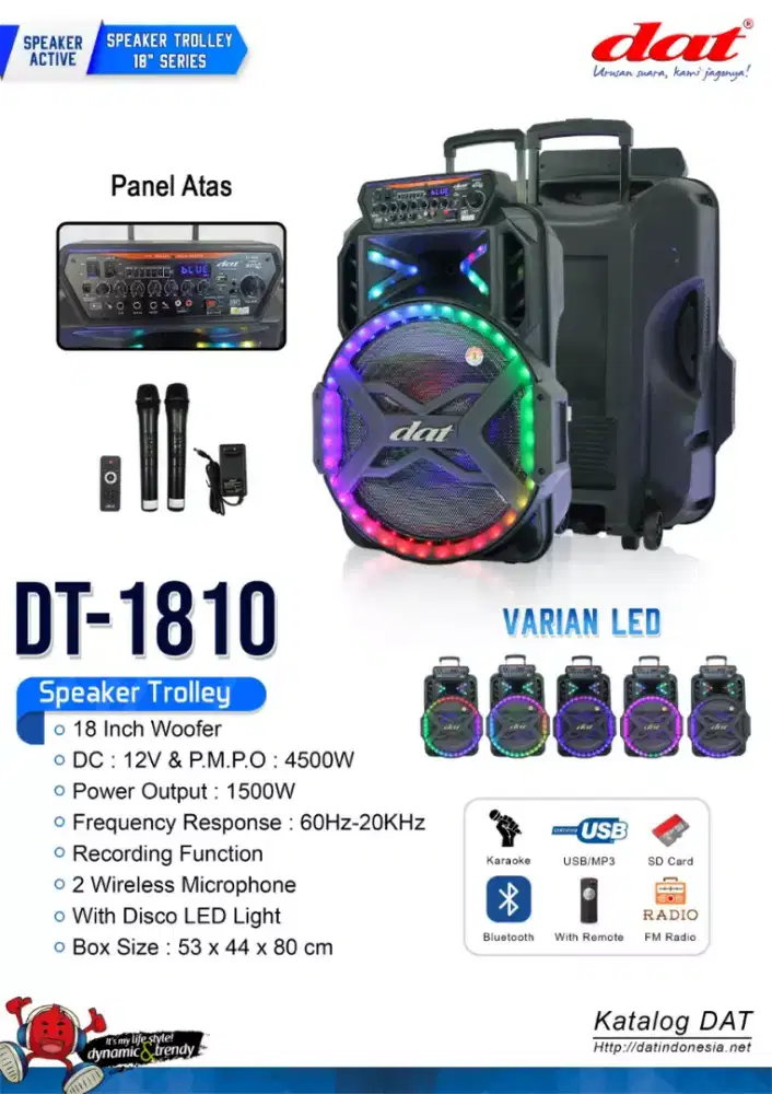 Spiker troli dt1810 18Inc