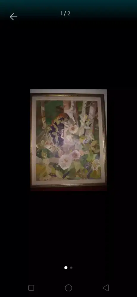 Lukisan Bunga Karya Tesye