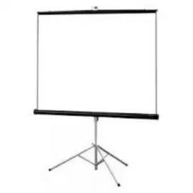 Tripod screen proyektor 70in(178x178cm)