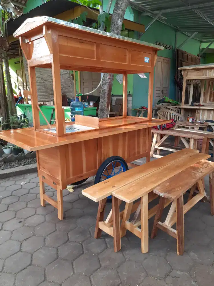 Gerobak angkringan GRATIS ONGKIR bayar COD area seSEMARANG 0123