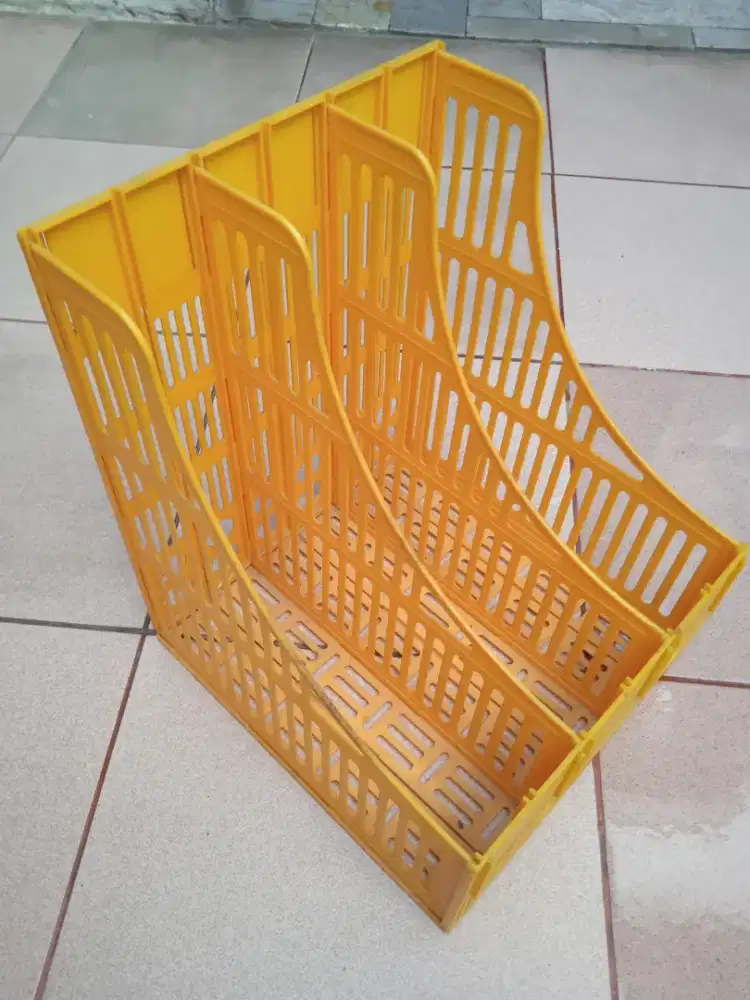 Jumbo Box File Folio, A4 dengan kantong Label kondisi baik