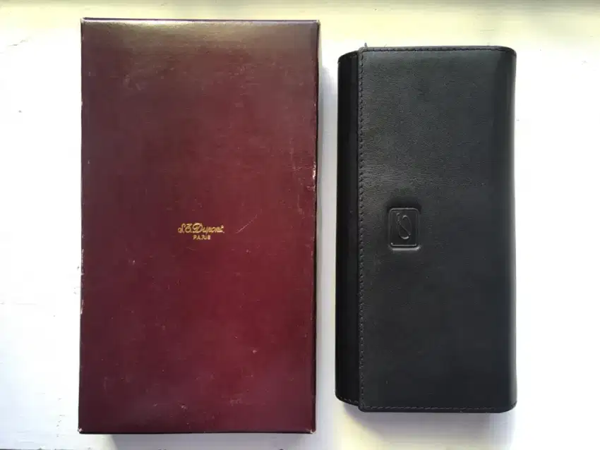 Jual dompet wanita st Dupont second good condition