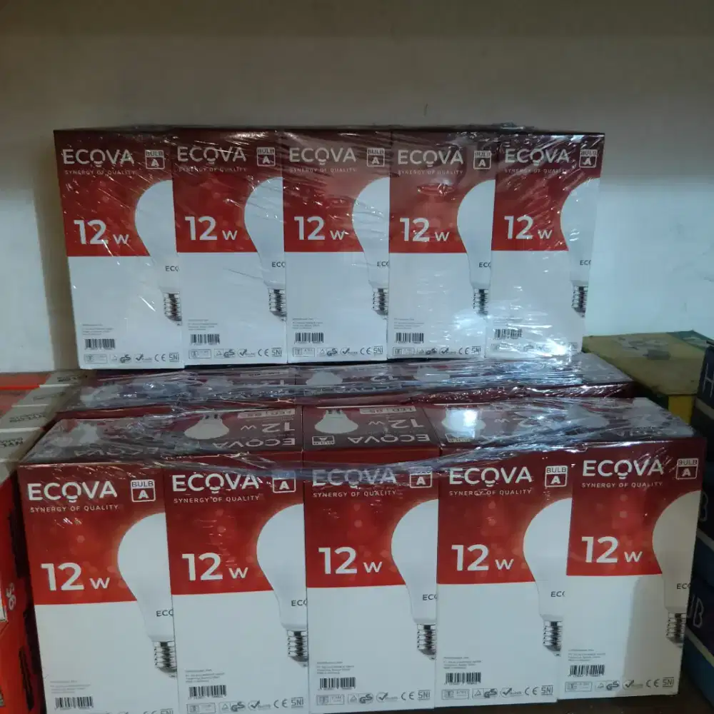 Jual lampu led 12w ecova