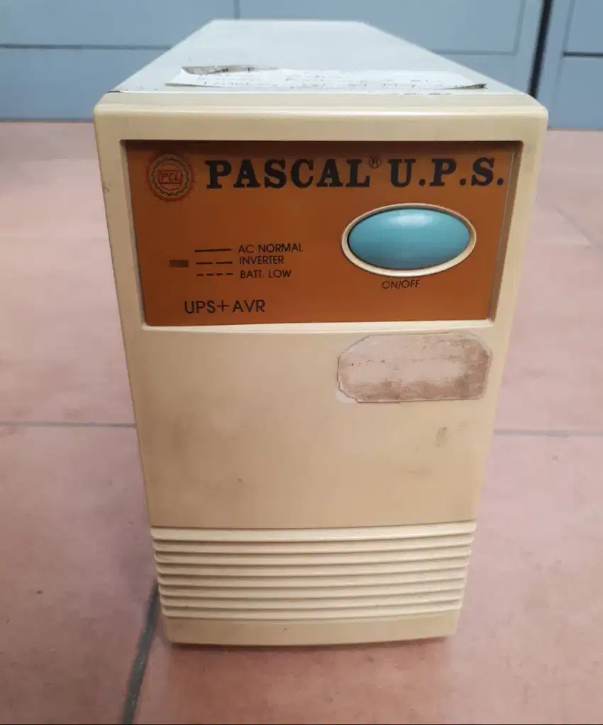 UPS+AVR Pascal SM400SS BATTERAI BARU