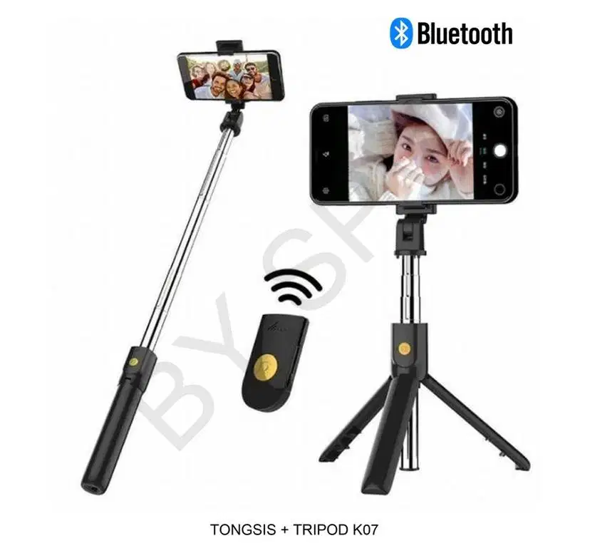 Tongsis remote+tripod