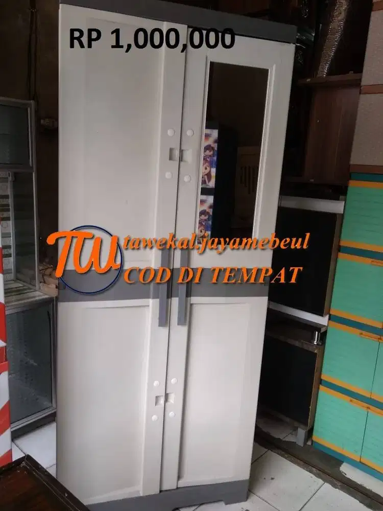 LEMARI PLASTIK MINIMALIS BERBAGAI MODEL LEMARI ANTI JAMUR ANTI RAYAP