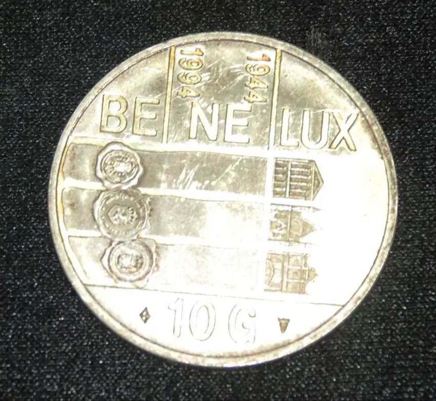 Koin 10 Gulden 1994 Dari Belanda, Perak BL201