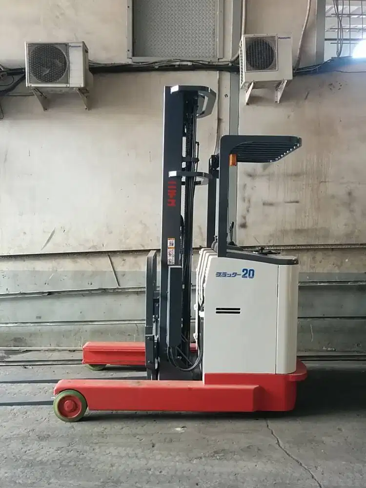 Forklift Nichiyu 2 Ton Baterai Elektrik Two Lift