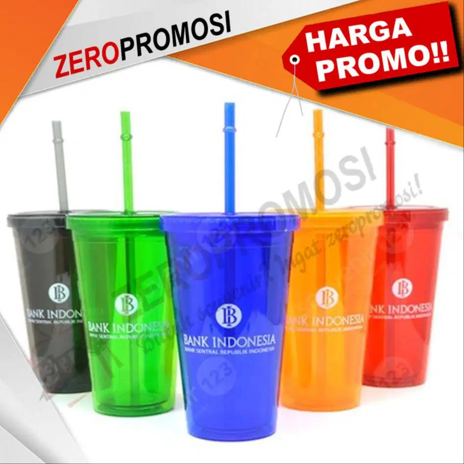 Souvenir Straw Summer Tumbler  (WB-120)